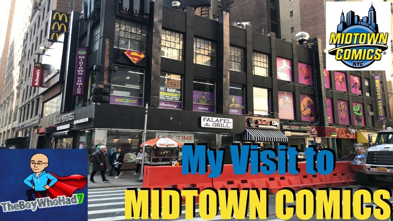 My Visit to Midtown Comics Time Square
