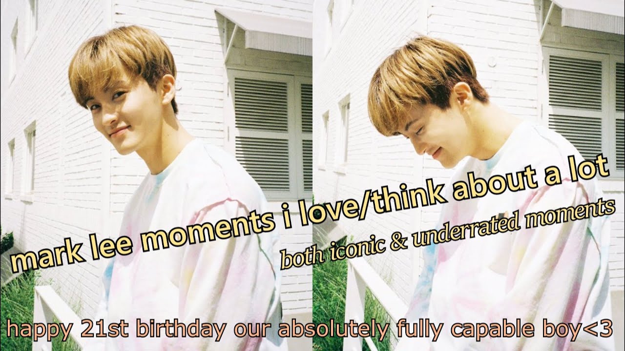 nct mark is iconic without even trying (birthday special🎈)