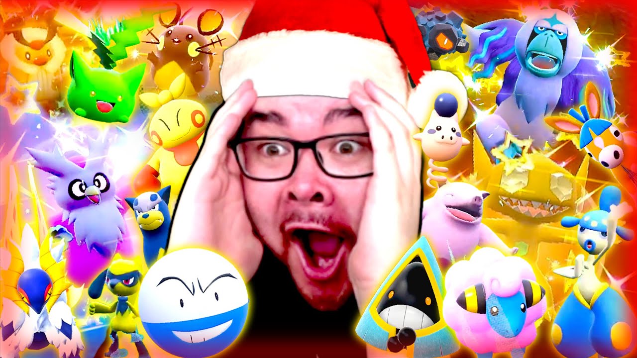 I had 1 DAY to Catch 24 Shiny Christmas Pokemon!