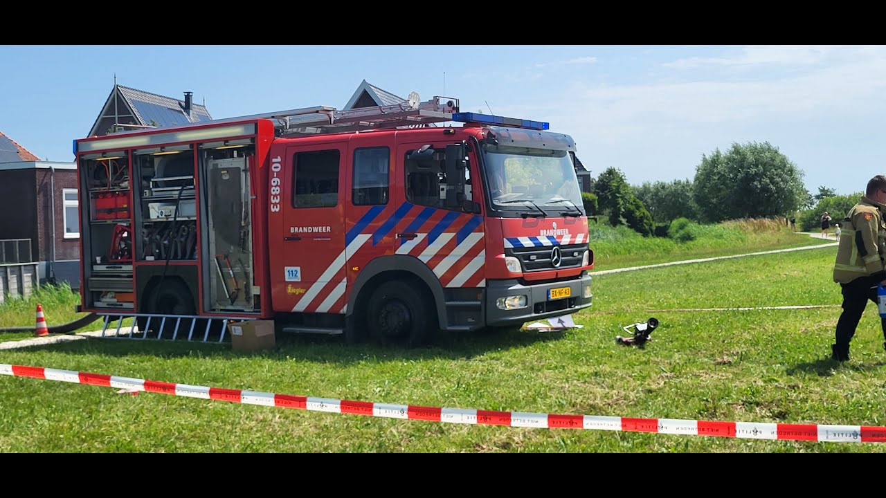 OPEN DAG BRANDWEER OBDAM MET VEEL BRANDWEERAUTO'S EN LEUEK SPELLEN VOOR JONG EN OUD