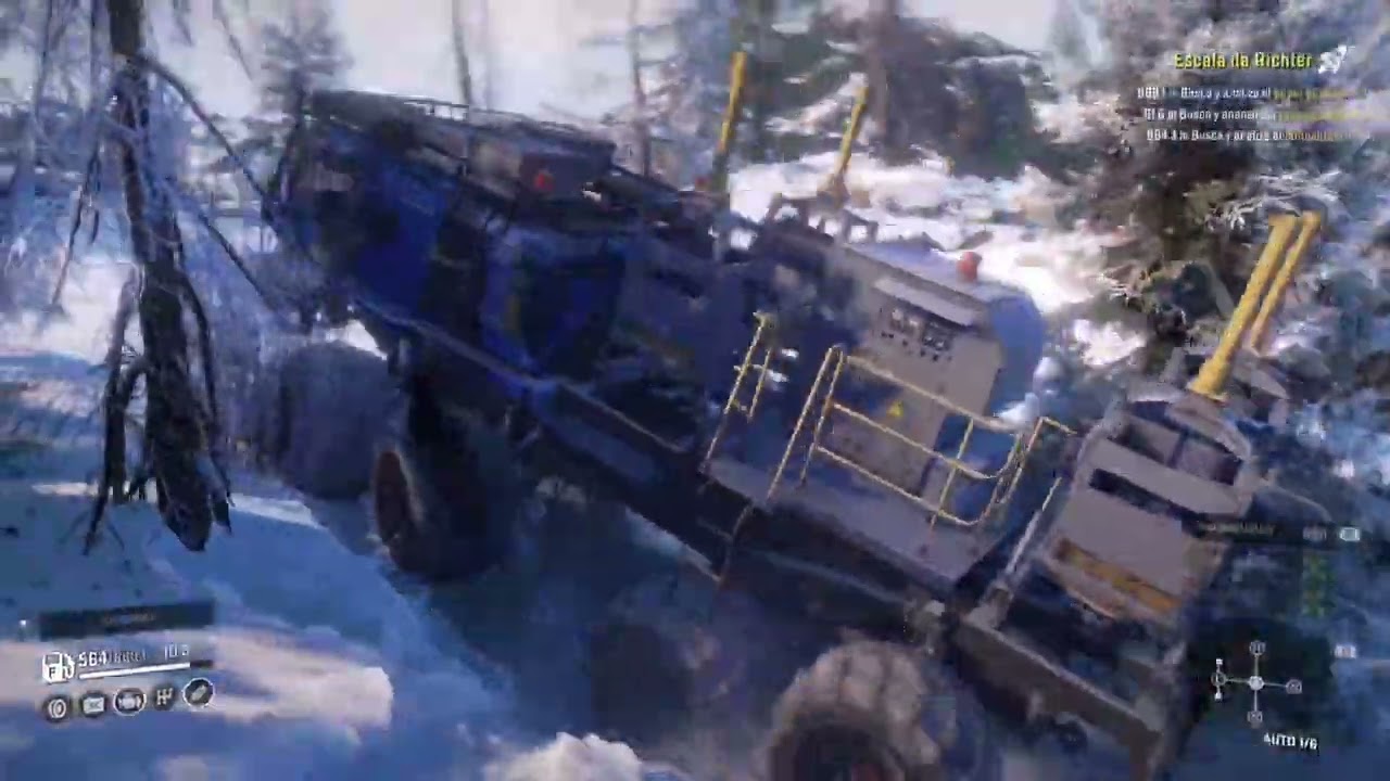 SnowRunner - Contrato Escala De Richter - PS4 - El Identificado