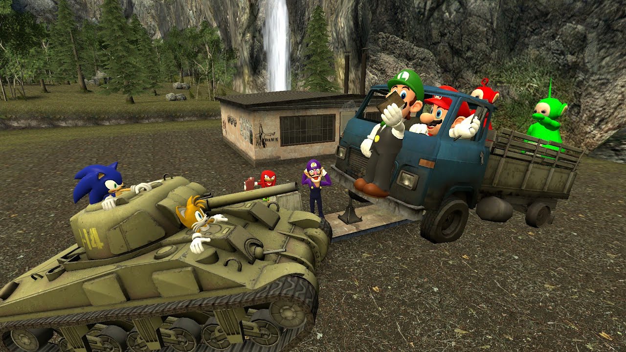 El paquete - Parodia Garry's Mod