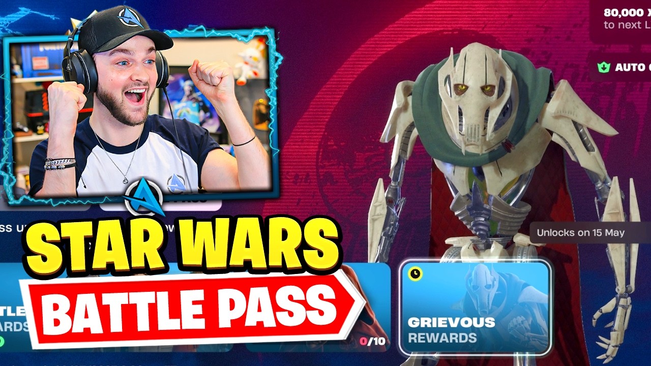 *NEW* Fortnite Chapter 6 SEASON 3 Battle Pass! (STAR WARS)