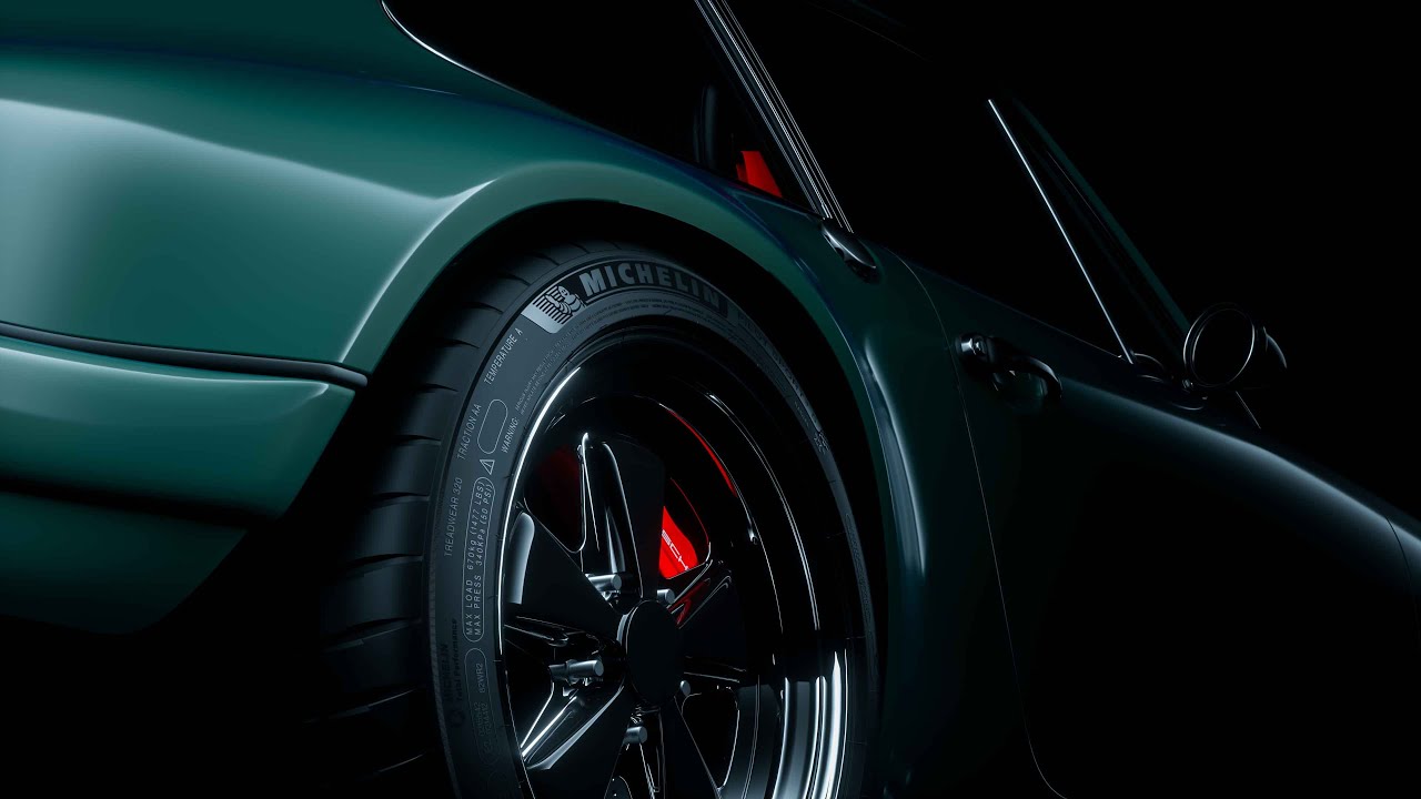 Porsche 911 by Singer - Cinema 4D/Octane Render