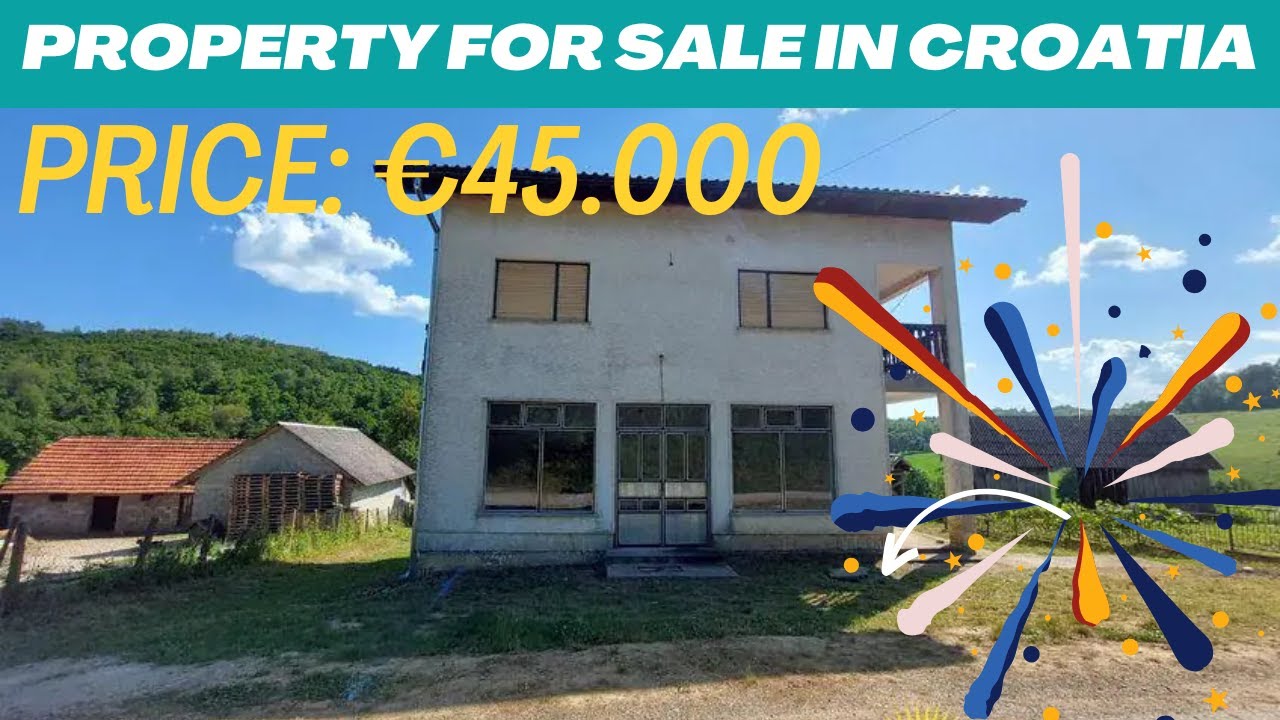 Cheap Rural Property For Sale In Croatia|Real Estate Croatia| Rural Property For Sale in Croatia