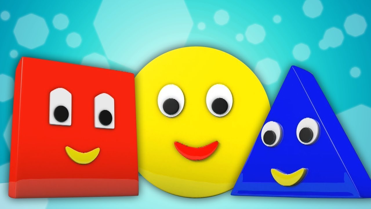 hình bài hát | tìm hiểu hình dạng | video trẻ em | Shapes Song | Educational Video | Learn Shapes