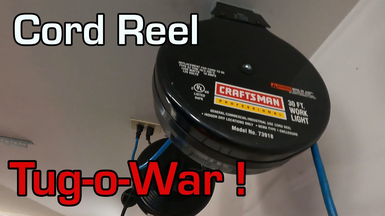 Repairing a Retractable Cord Reel Work Light