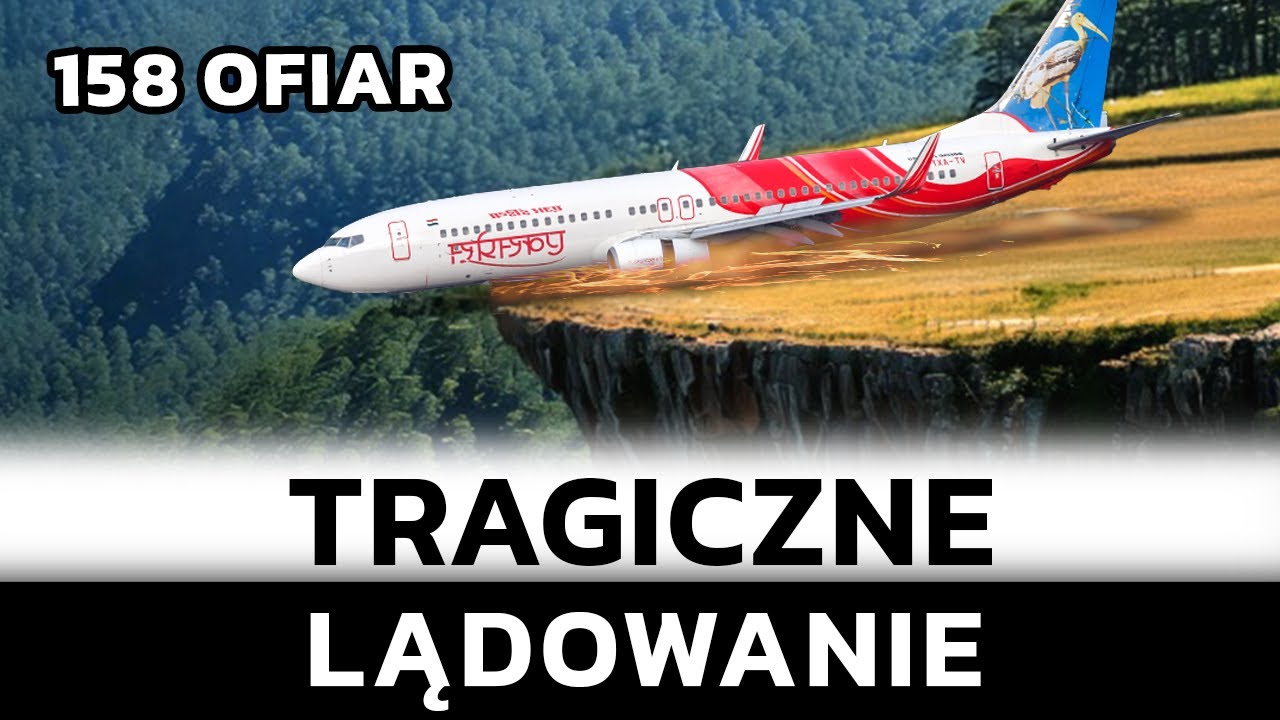 KAPITAN SPAŁ PODCZAS LOTU. Lądowanie skończyło się tragedią! Katastrofa lotu Air India 812