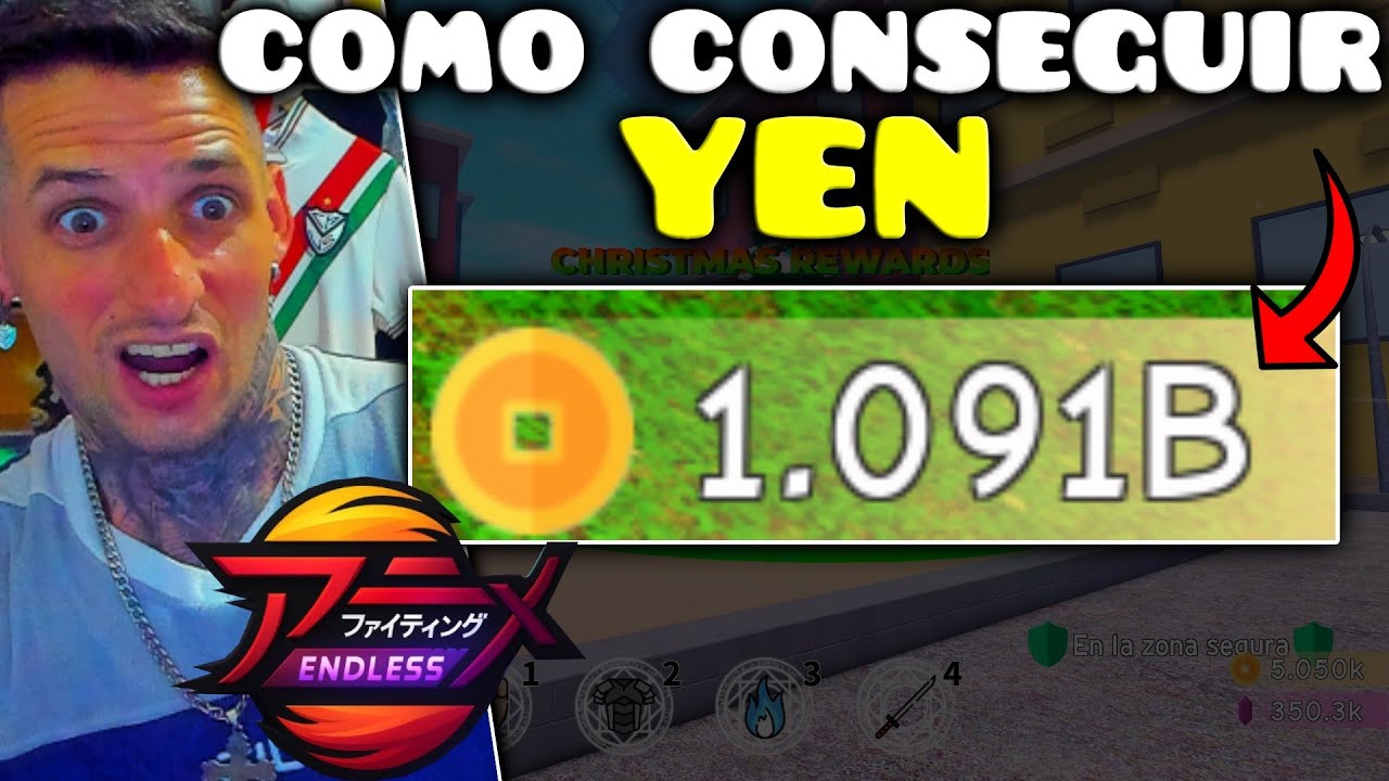 🔥COMO CONSEGUIR MUCHO YEN EN ANIME FIGHTING SIMULATOR ENDLESS ROBLOX