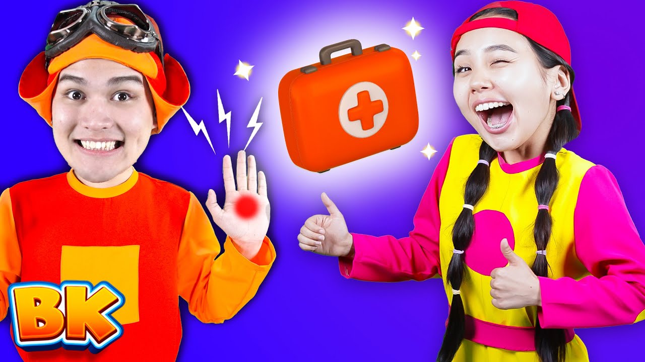 Boo Boo Song | Safety Tips & More Nursery Rhymes | BisKids World