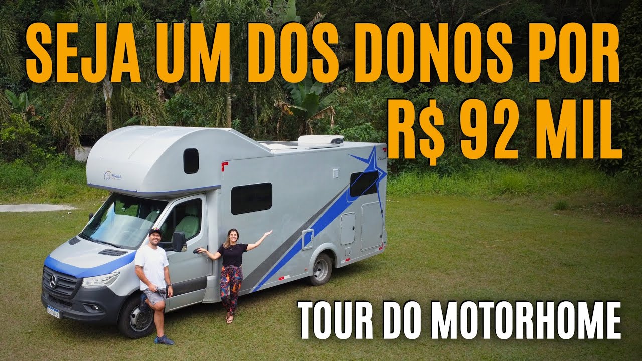 VOCÊ PODE SER UM DOS DONOS DESSE MOTORHOME POR R$ 92 MIL REAIS | TOUR COMPLETO | Paz, Amor e Viagem