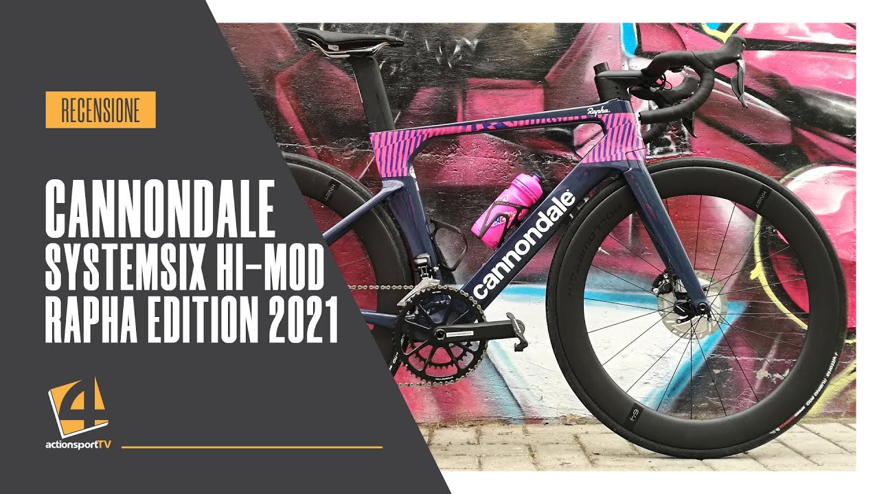 Recensione - Cannondale SystemSix Hi-mod Rapha edition 2021
