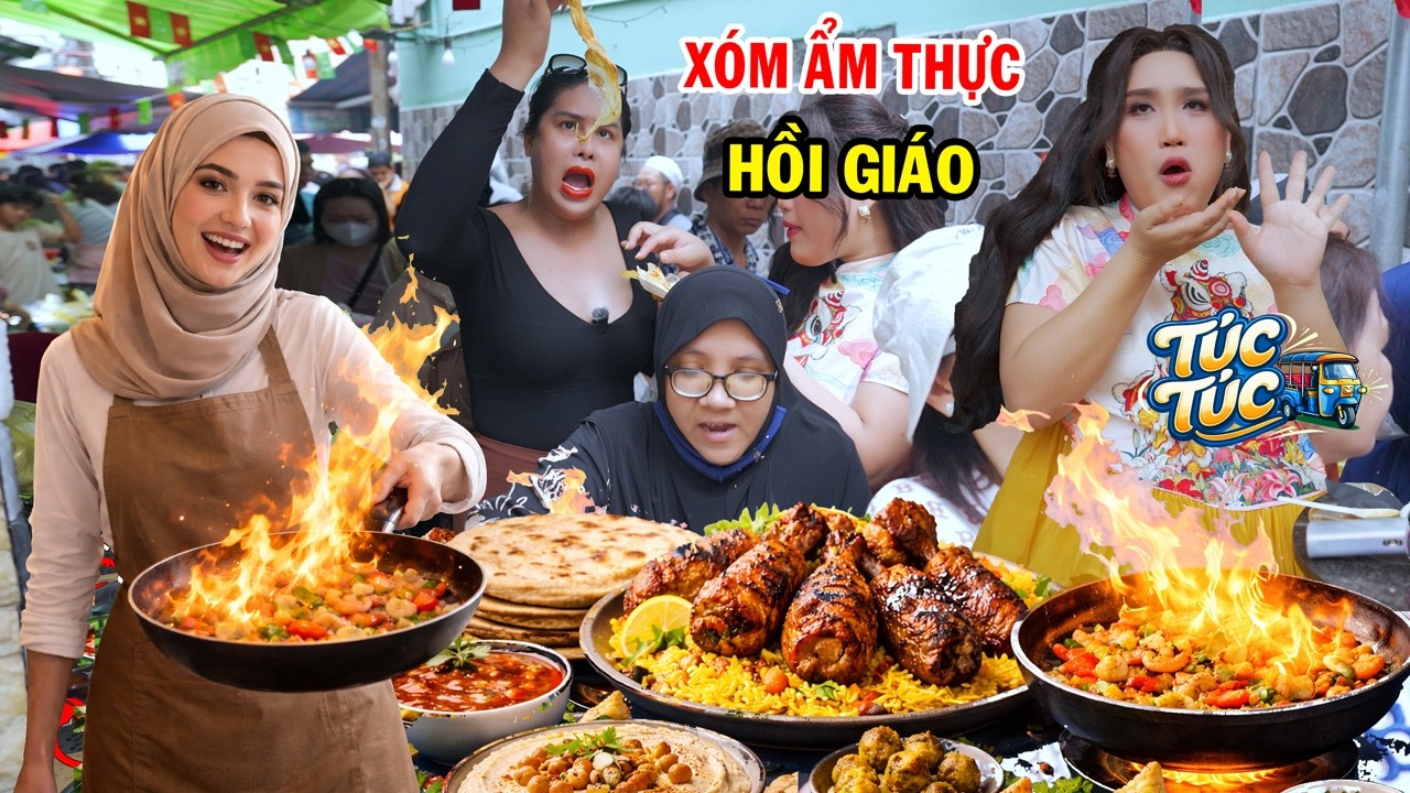 DIVA Cát Thy đại náo Khu ẩm thực Quận 8 cùng Túc Túc - Ẩm thực Cha Rồng