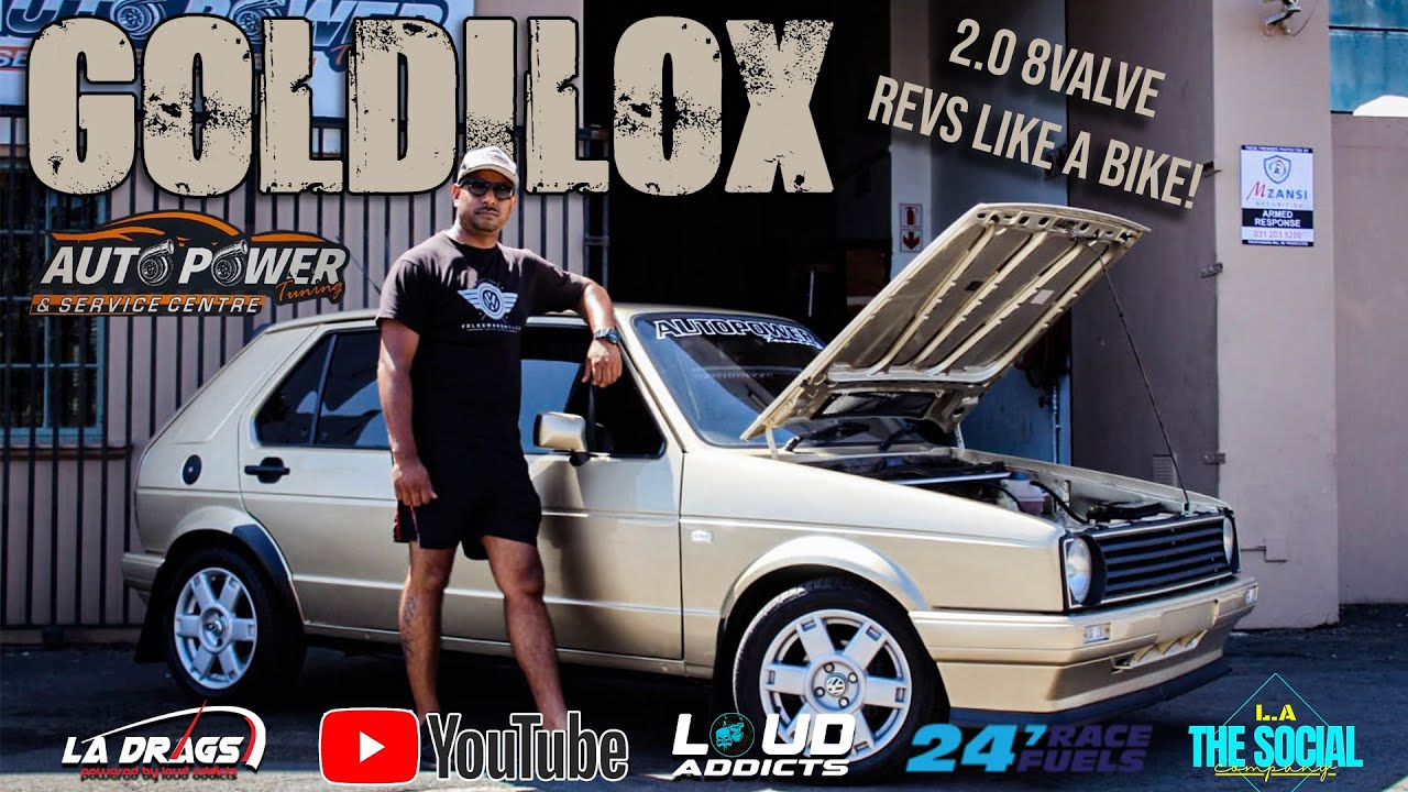 GOLDILOX _ VW GOLF MK1 2.0 8VALVE  _ AUTOPOWER BUILT _ REPPIN YOUR RIDE S2 EP9