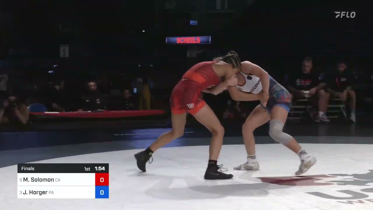2024 16U USMC WFS National Champions: Marlee Solomon vs Julia Horger: 106 Ibs Finals