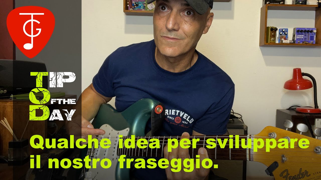 Ecco un esercizio molto musicale per cominciare a sviluppare il fraseggio.