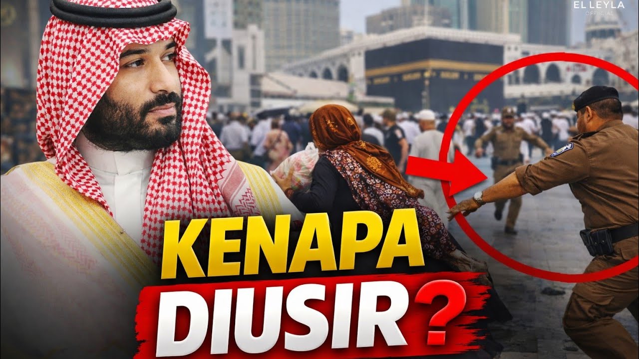 VIRAL! PEDAGANG DIKEJAR PETUGAS DI SEKITAR MASJIDIL HARAM — INI ALASANNYA