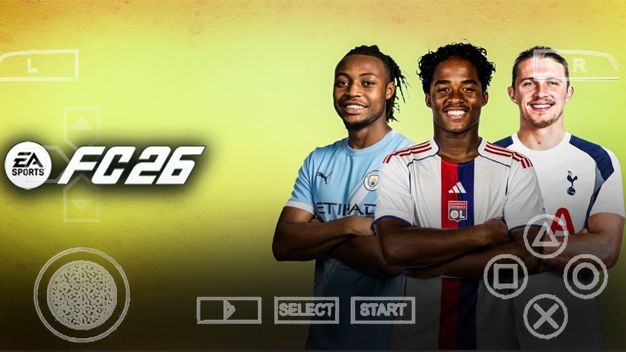 DOWNLOAD LATEST UPDATED EA SPORTS FIFA 2026 PPSSPP ANDROID OFFLINE/NEW FIFA 26 PSP PS5 CAMERA