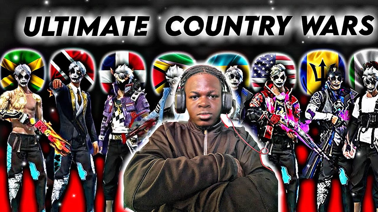🛑THEE ULTIMATE COUNTRY WARS|WHICH COUNTRY HAS THE BEST PLAYERS?!INFLUENCER FF🛑*PURCHASE MEMBERSHIP*