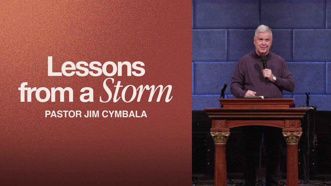 Lessons from a Storm | Pastor Jim Cymbala | Sunday Service | The Brooklyn Tabernacle