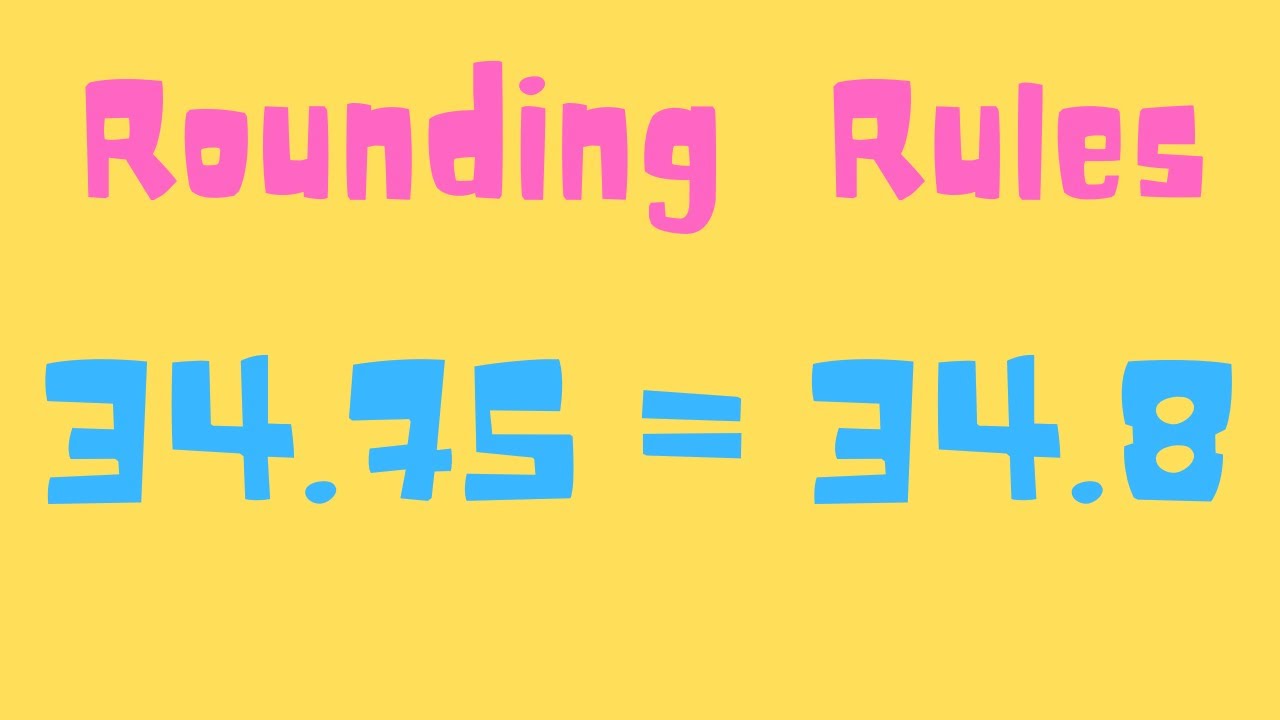 How to Round Decimals - Do I round the number up or down?