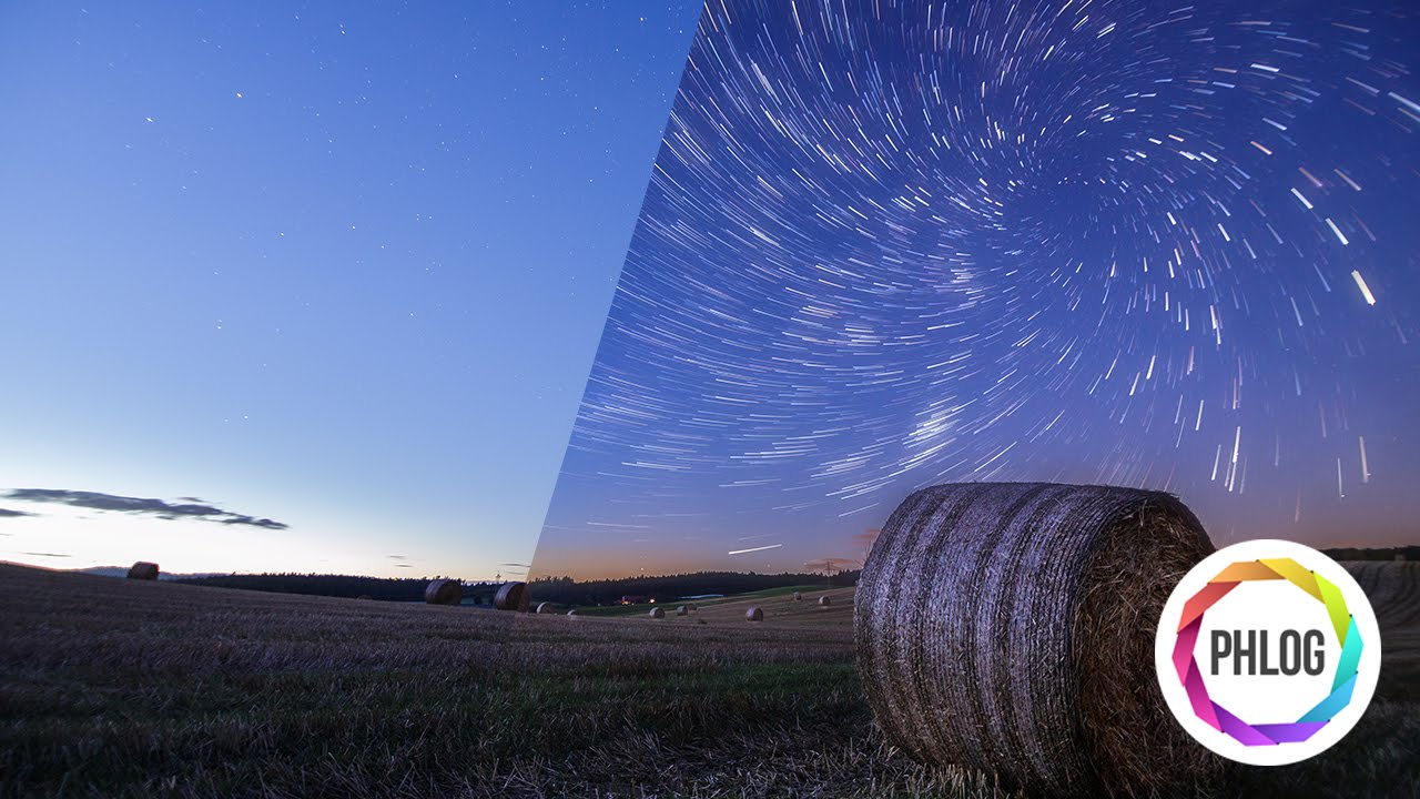 How to fake Vortex Startrails with Photoshop & Starstax