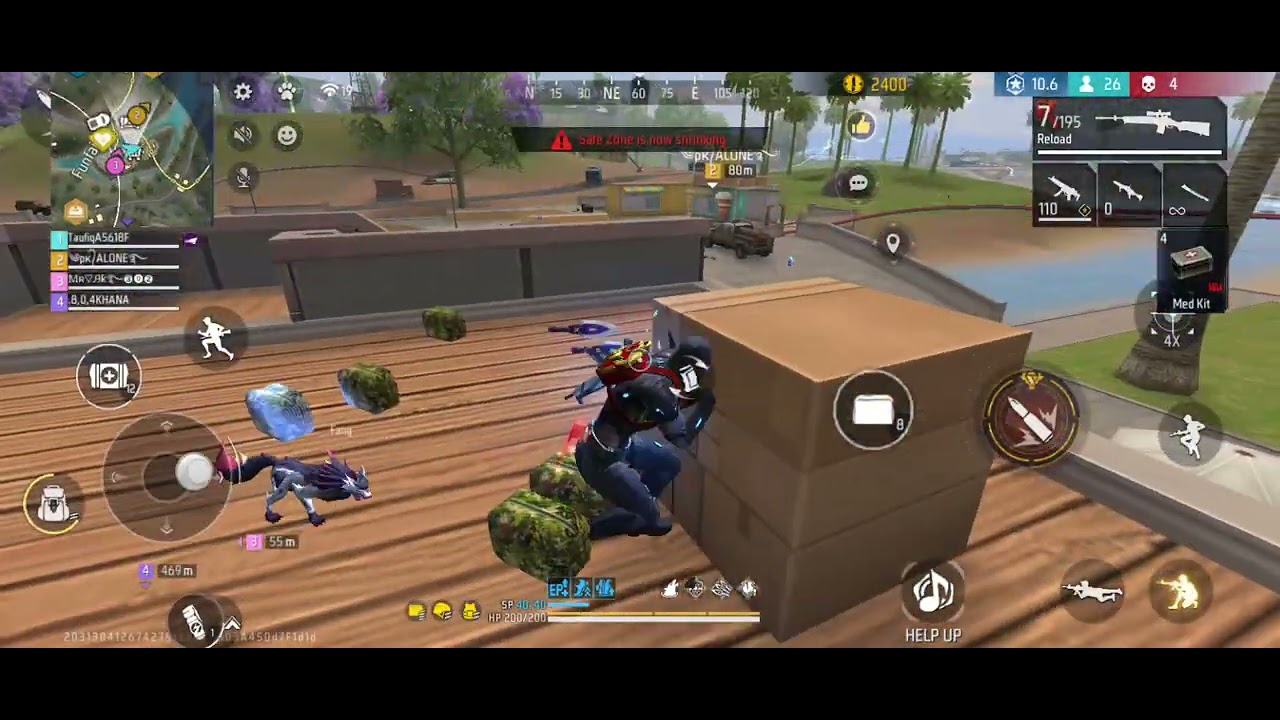 Free Fire booya 10 killed
