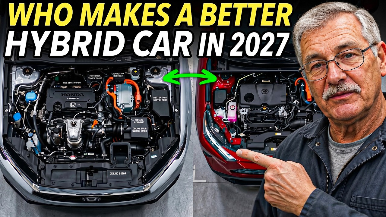 The TRUTH About Toyota vs Honda Hybrid Cars - Which one is Better? (2027)