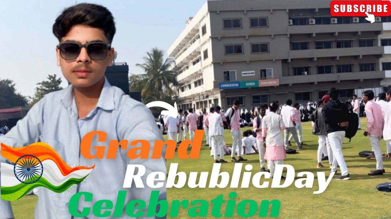 Grand Republic Day celebration in Gulbarga 🇮🇳🤩|stadium | Musaibvlogs 