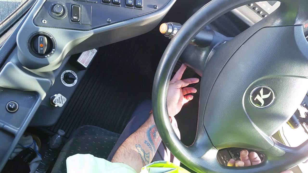 Setra dash controls