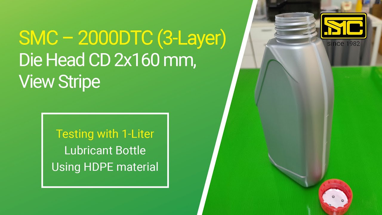 SMC &ndash; 2000DTC, 3-Layer, PE 2x160 mm, View Stripe (1-Liter Bottle)