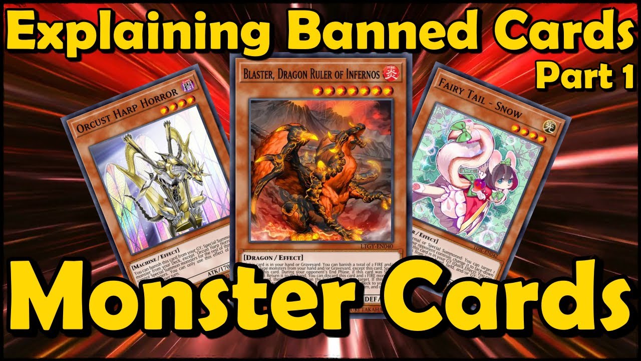 Dragon Rulers - Explaining All Banned Main Deck Monsters in YuGiOh [Part 1]
