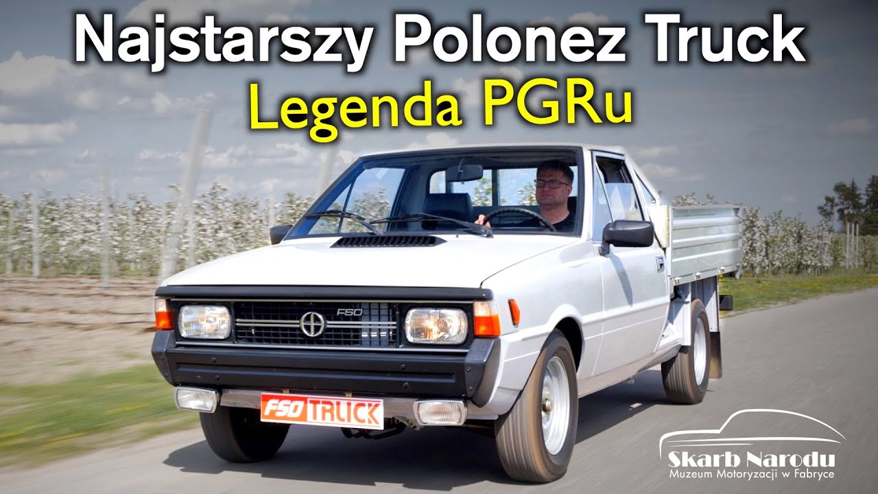 Najstarszy Polonez Truck - Legenda PGRu// Muzeum SKARB NARODU