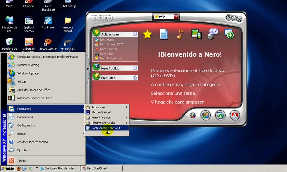 Como Grabar un Video en un CD o DVD