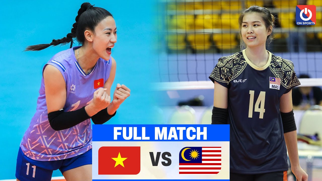 FULL HD | VIỆT NAM vs MALAYSIA | Kiều Trinh - Như Quỳnh thăng hoa bắn phá