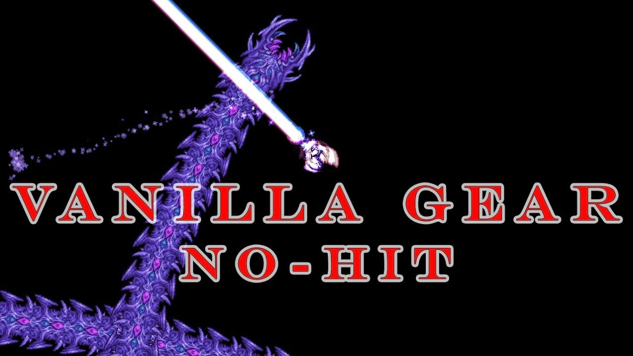 Devourer Of Gods with Vanilla Gear Nohit - Terraria Calamity