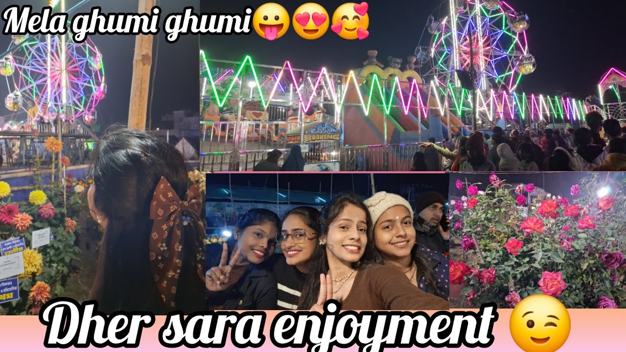 Aaj humne mela ghuma guys😁