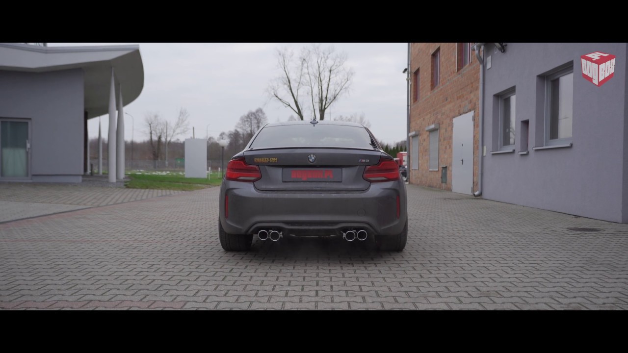 BMW M2 F87 FL IPE exhaust catback @Dogbox.pl
