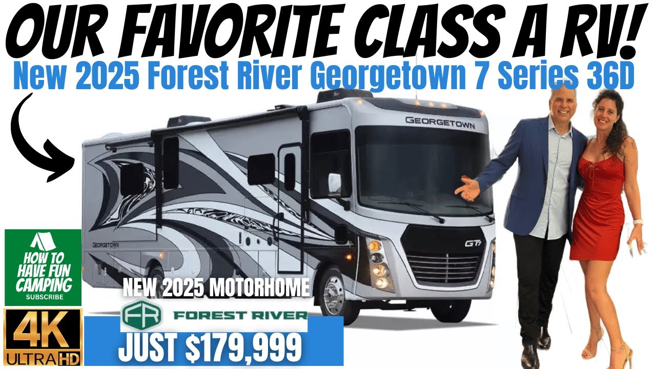 Our Favorite Class A Motorhome! 2025 Forest River Georgetown 7 Series 36D