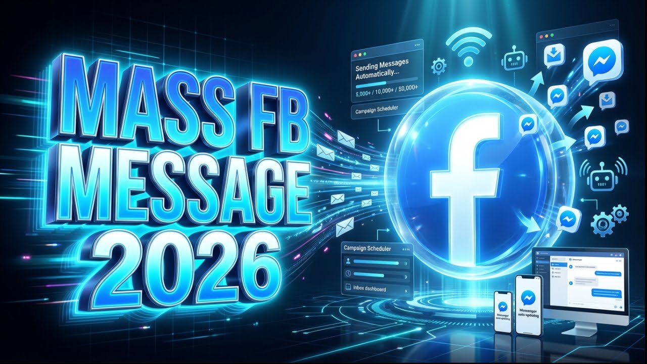 Facebook Mass Message Sender 2026 | Send Bulk Messages On Facebook
