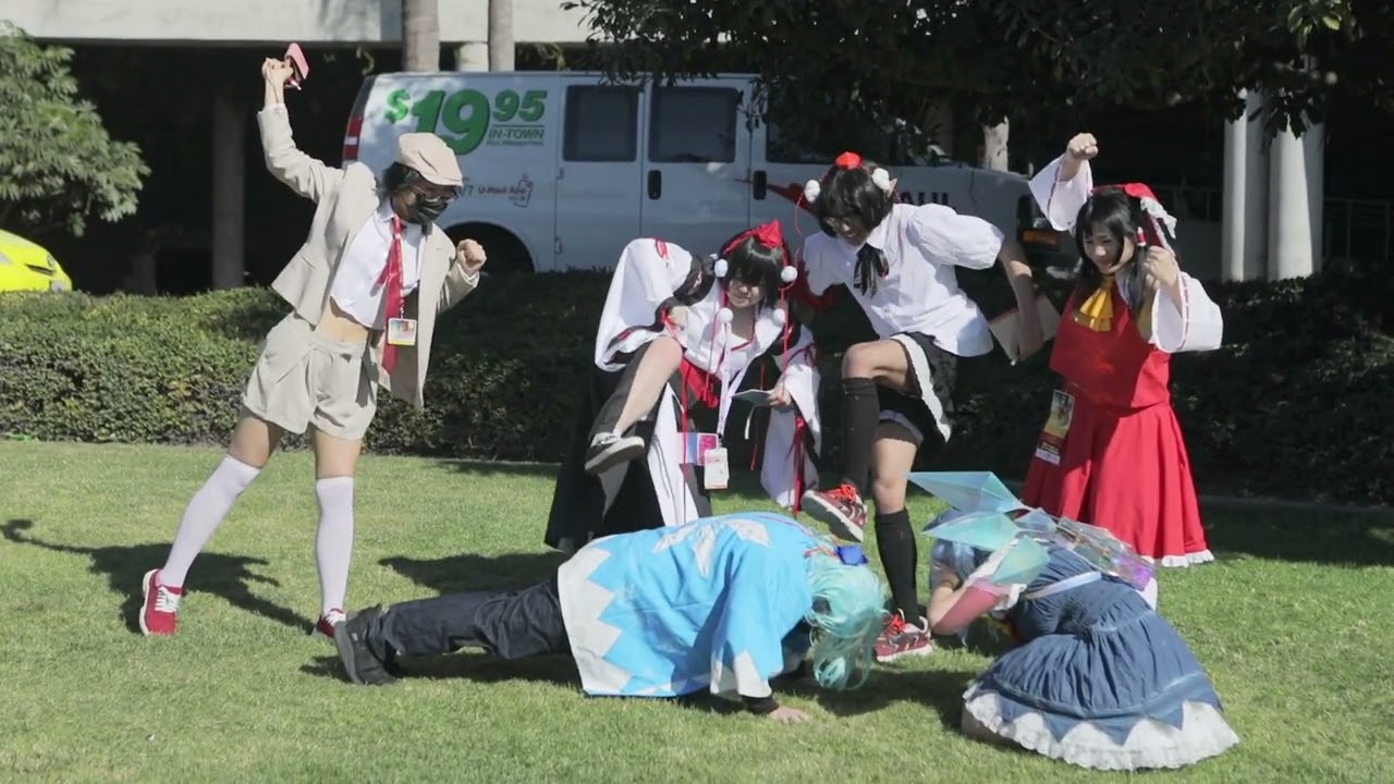 Anime Los Angeles 2025 - Touhou cosplay gathering