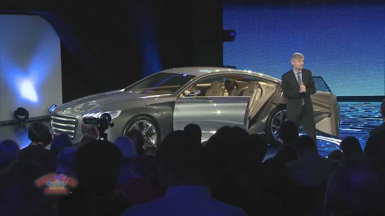 Hyundai Presentation at 2013 Detroit Auto Show