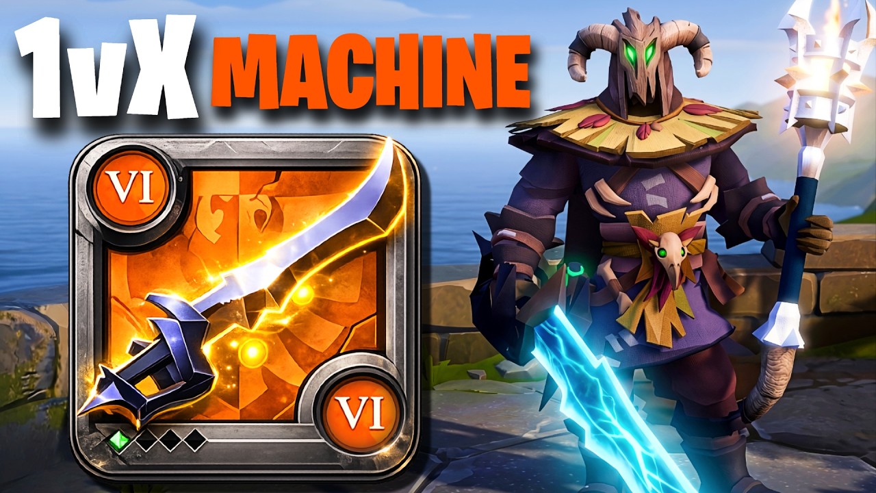 Clarent Blade 1vX with 5 Different Builds | Open World PvP - Albion Online