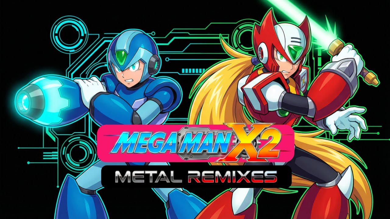 Mega Man X2 OST Rock/Metal Remixes 16-Bits