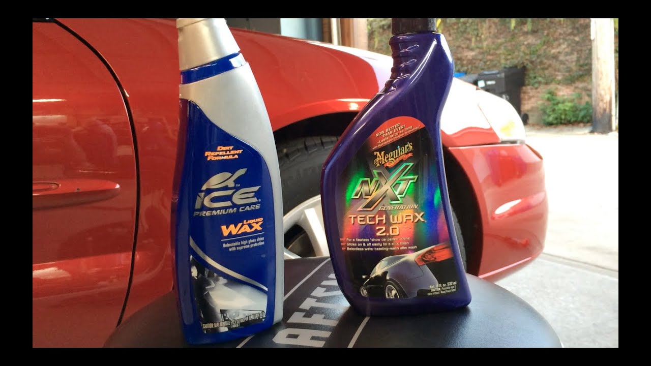 Turtle Wax ICE Liquid Wax vs. Meguiar's NXT Tech Wax 2.0 - Water Test