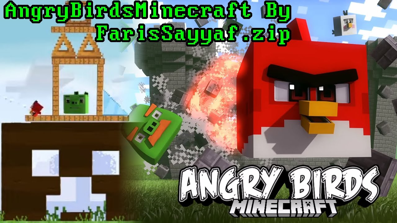 Fanware Files: AngryBirdsMinecraft By FarisSayyaf.zip (Episode 74)