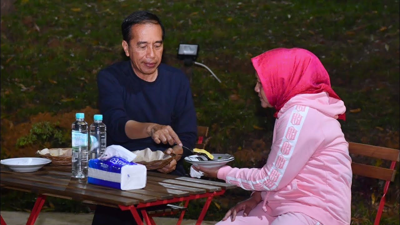 Presiden Jokowi dan Ibu Iriana Bermalam di IKN, 23 Februari 2023