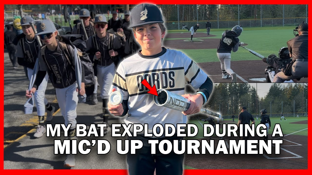 My $400 Baseball Bat Exploded During a Mic’d Up Perfect Game Tournament