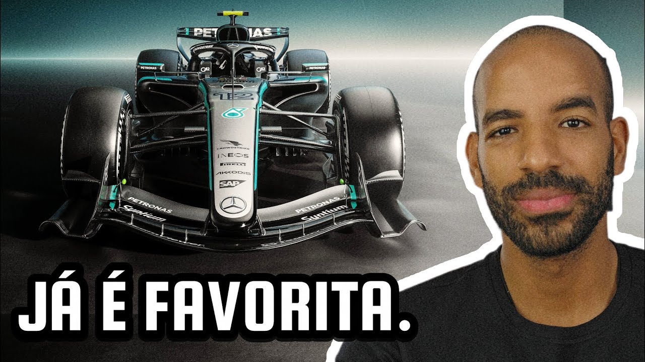 MERCEDES lança carro de 2025 e MCLAREN 