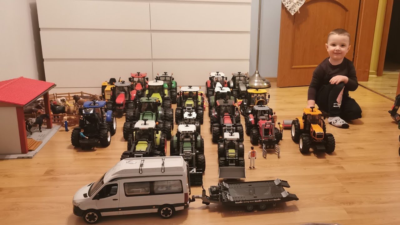Niko Bruder Toys - Prezentacja traktor&oacute;w
